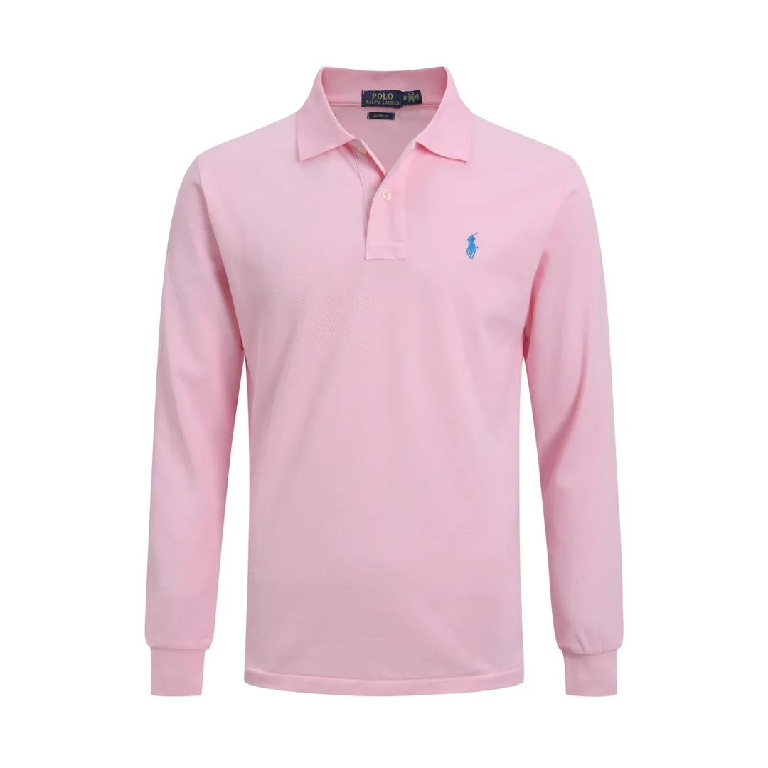 P190 Ralph Lauren polo pony logo long-sleeved polo shirt Item number: 9921 Color chart